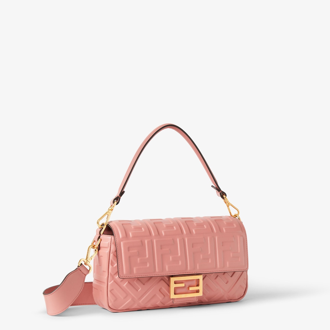 FENDI Baguette® Pink leather bag - Image 5